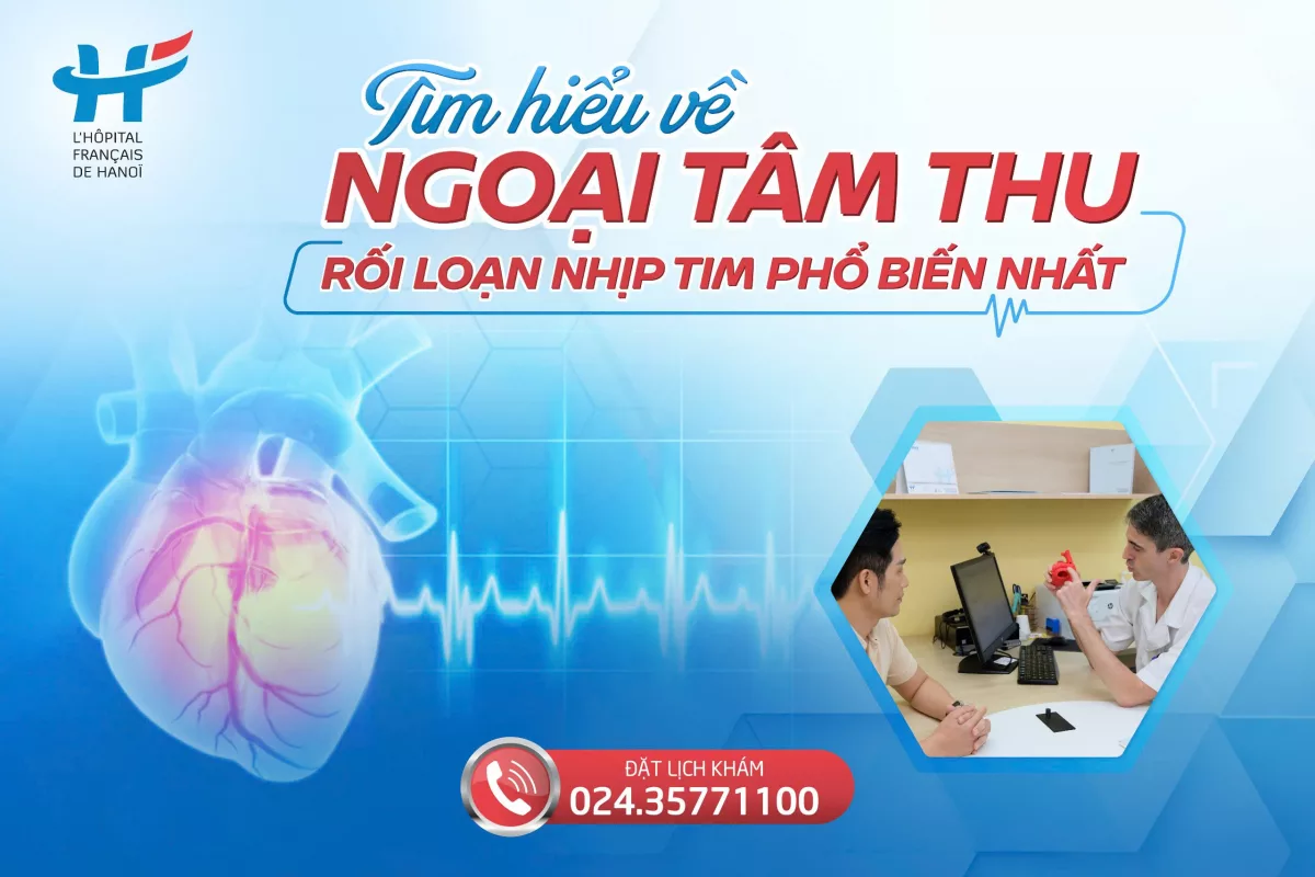 NGOẠI TÂM THU: RỐI LOẠN NHỊP TIM PHỔ BIẾN NHẤT